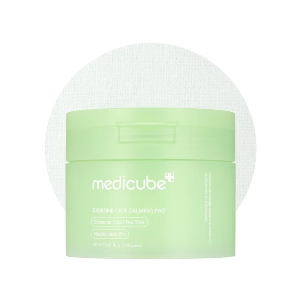 Exosome Cica Tea Tree Calming Toner Pads